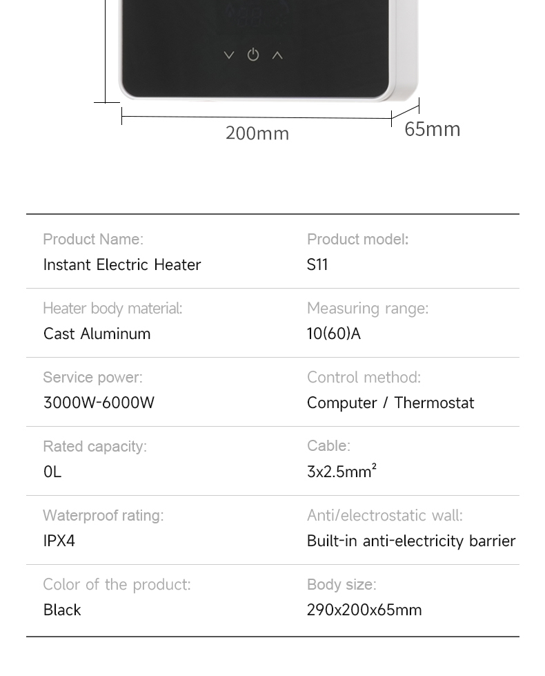 tankless water heater tankless water heater
