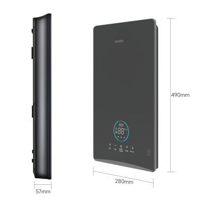 Instantaneous Electric Water Heater With Touch Display For Bathroom