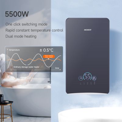 Instant Electric Shower With Constant Temperature Intelligent Induction Touch