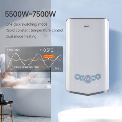Instant Storage Water Heater With Voice-controlled Touch Screen For Kitchen