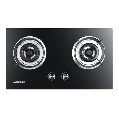 High-power Stainless Steel Two-burner Gas Stove