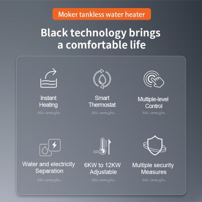 Ultra-thin And Small Instantaneous Tankless Kitchen Water Heater