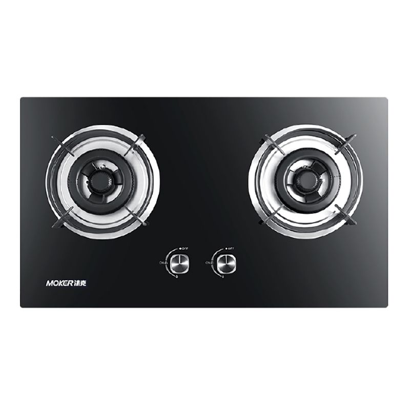 High-power Stainless Steel Two-burner Gas Stove