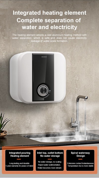 Water Quality Adaptability of Different Water Heaters