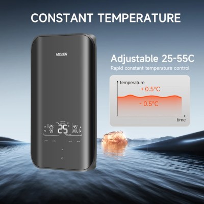 Intelligent Power Modulation in the Tankless Water Heater